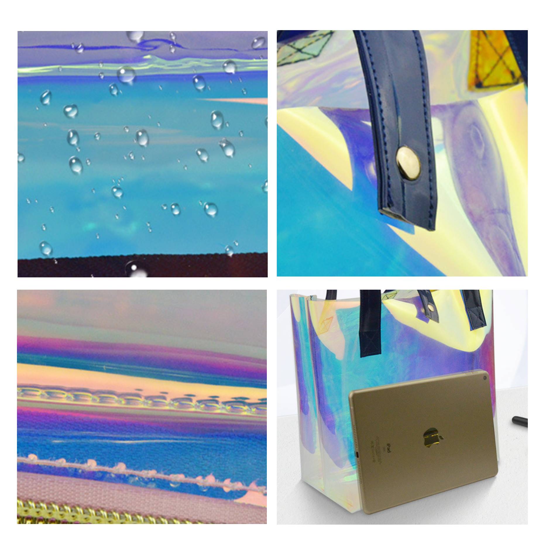 Holographic Clear Tote Bag 4
