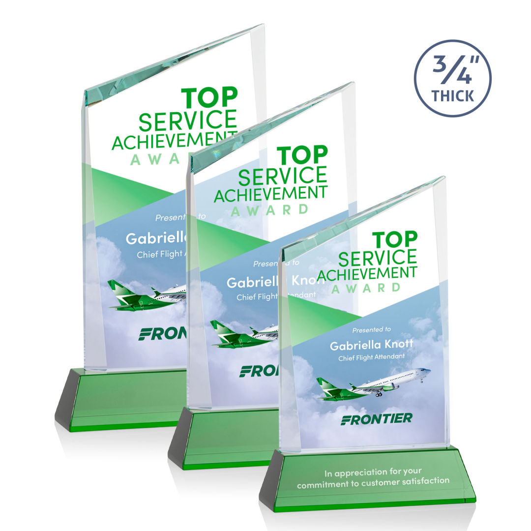 Scarsdale VividPrint™ Award on Newhaven - Green