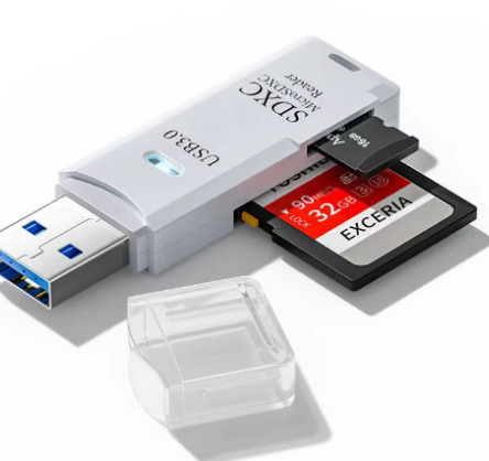USB3.0 Micro SD Card Reader 2-in-1 5Gbps to USB Adapter 9
