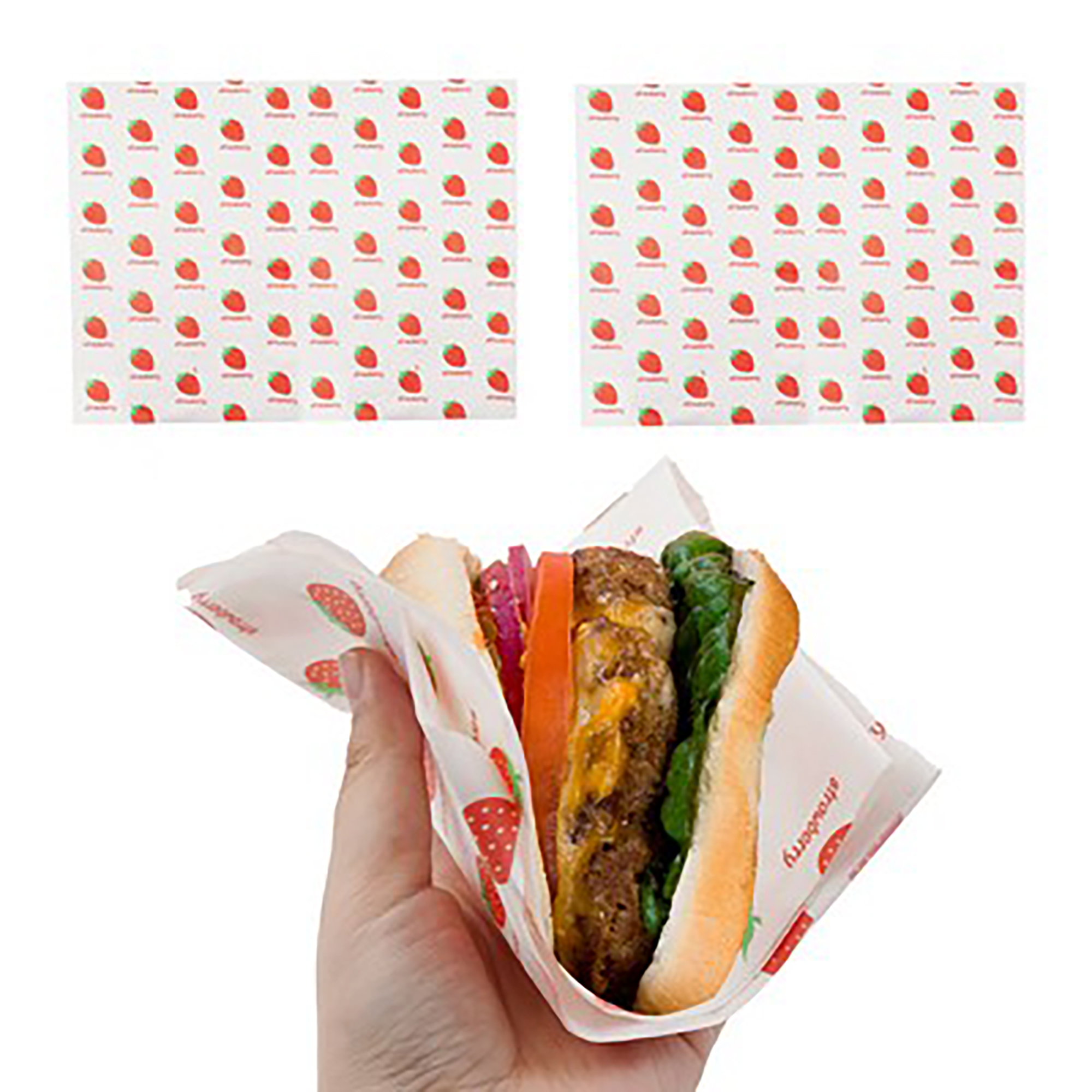 EcoShield 12" Grease-Proof Food Wrap 4