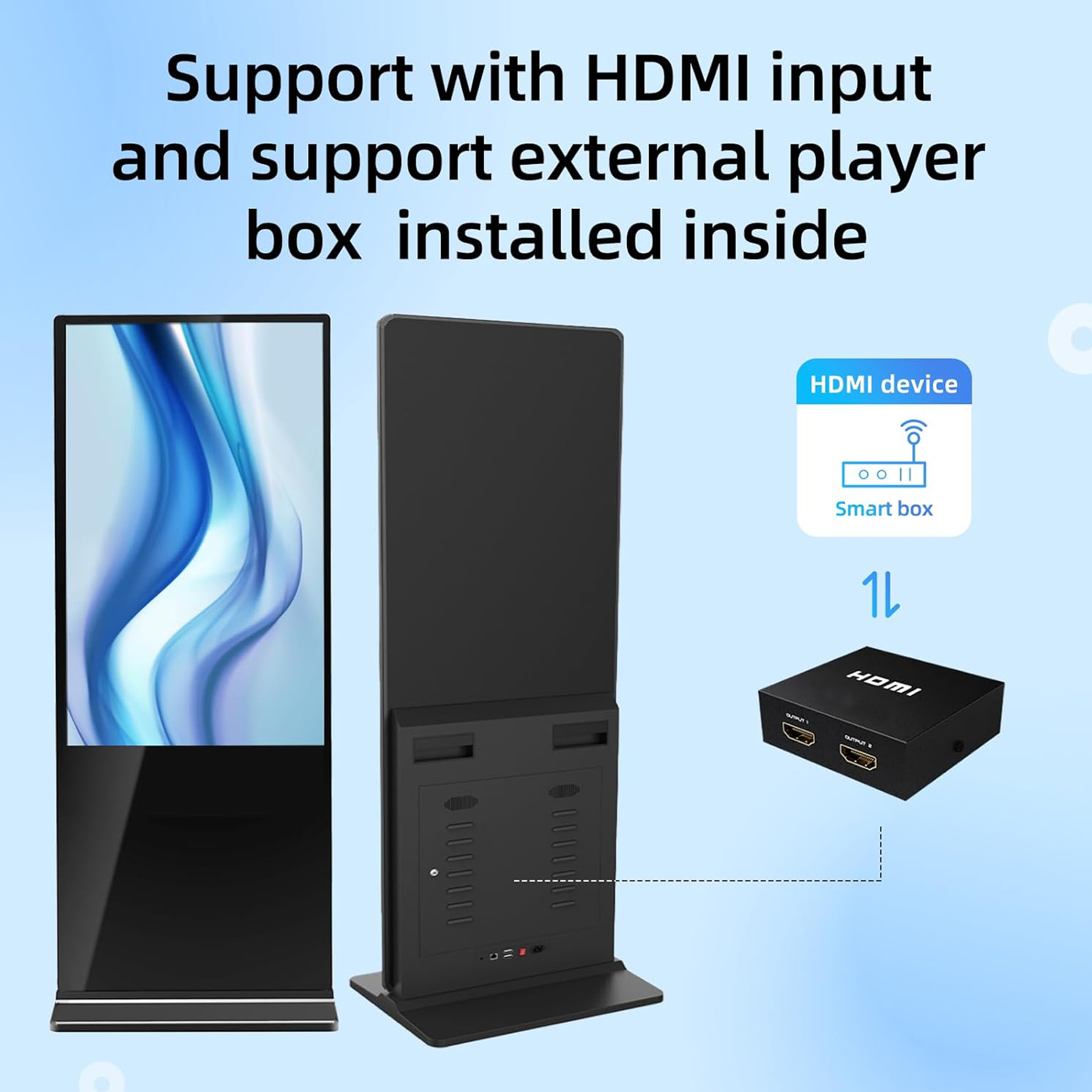 43" Indoor Touchscreen Display Kiosk 9