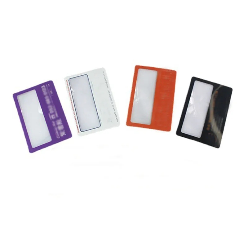 Promotional Card Sized Pocket 3X Reading Magnifier 2
