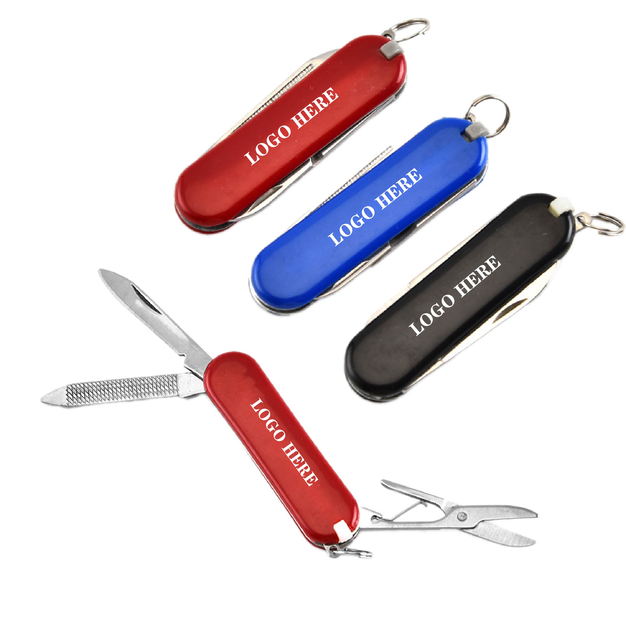 Compact 7 Function Pocket Knife with Small Blade 2
