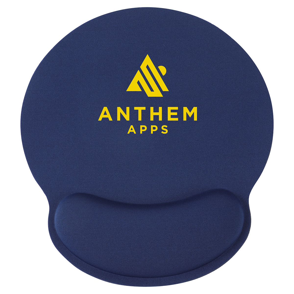 Crest Non-Slip Mouse Pad with Foam Wrist Rest 11