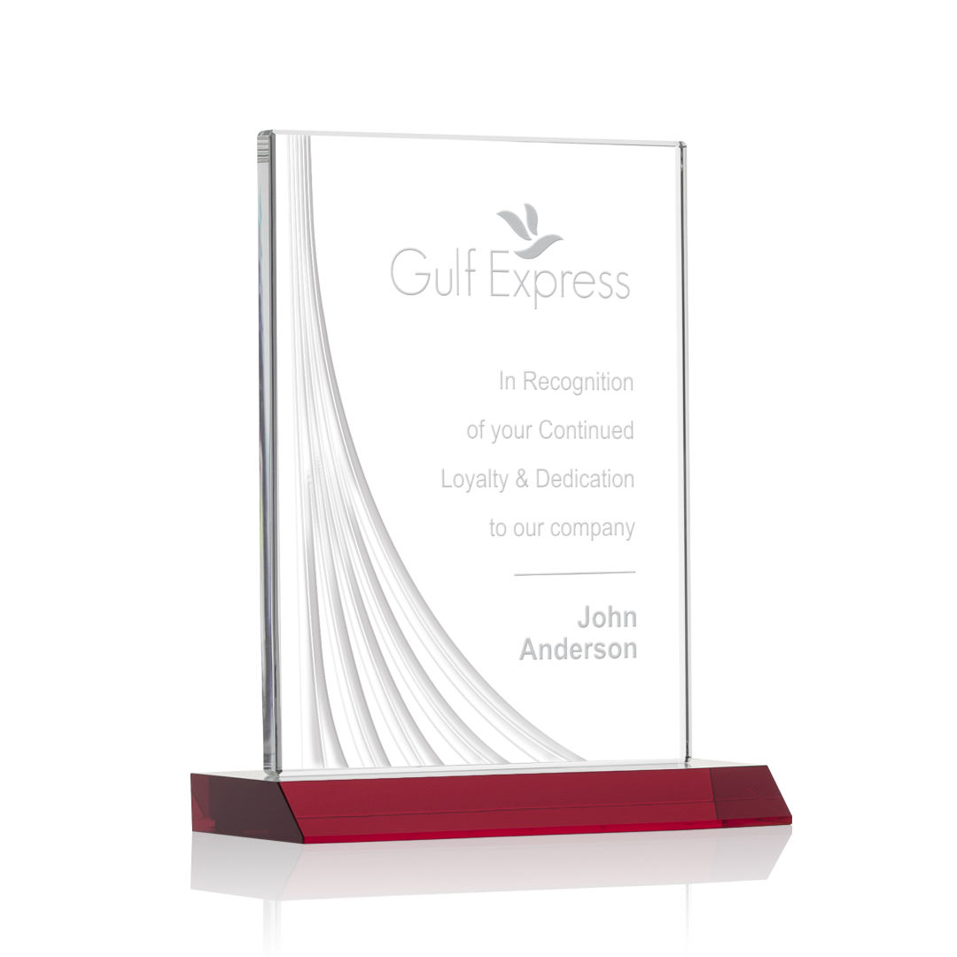 Leighton Liquid Crystal™ Award - Red 7