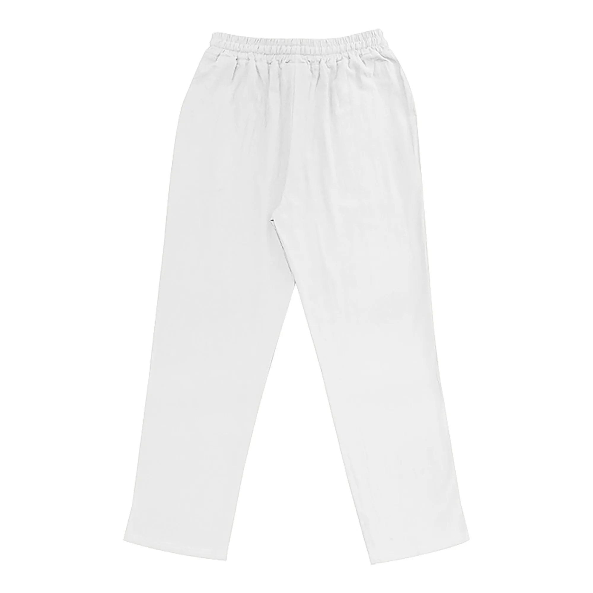 Cotton Linen Slacks  With Logo For Travel, Holiday" 3