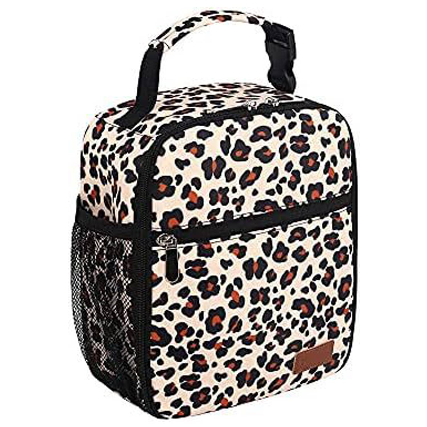 6 Can Oxford Insulated Lunch Cooler Bag w/ Zipper Pocket 13