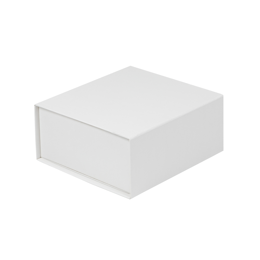 Small White Kraft Premium Vesta Gift Box w/ Matte Gravure Anti-Rub Varnish 10