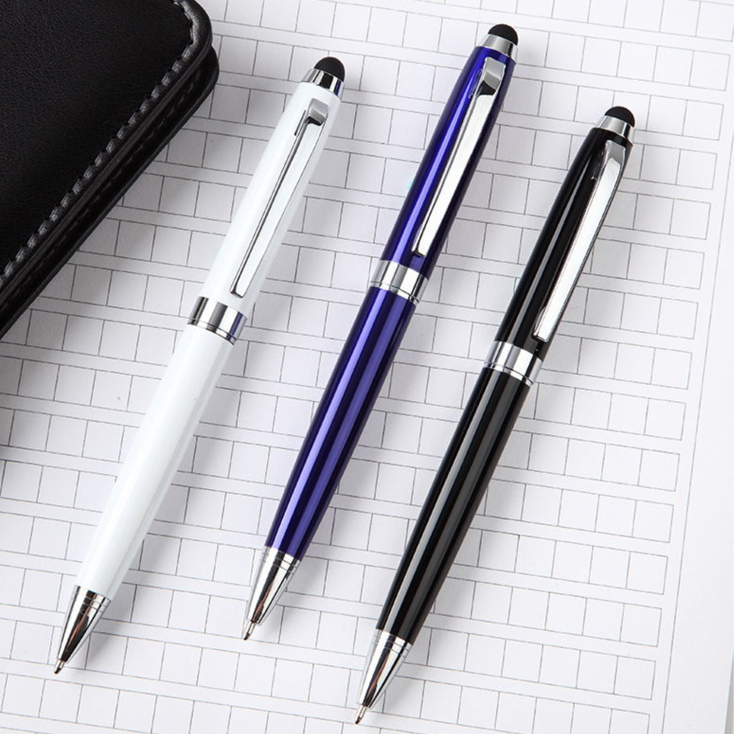 2-in-1 Metal Stylus Ballpoint Pen 6