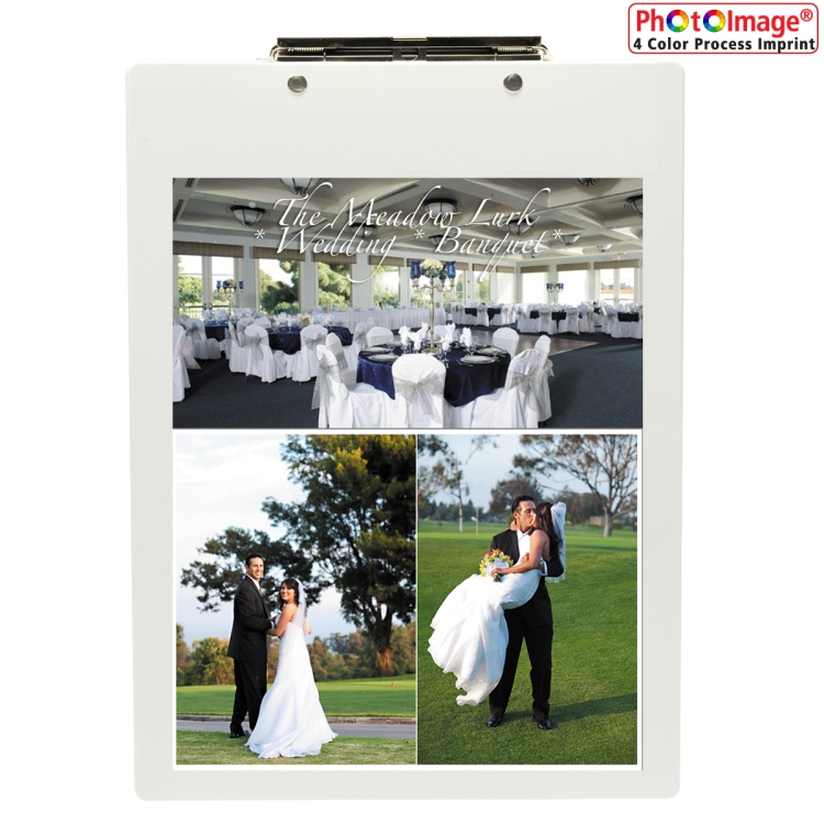 "McQuary" Letter Size Clipboard with Metal Spring Clip 1