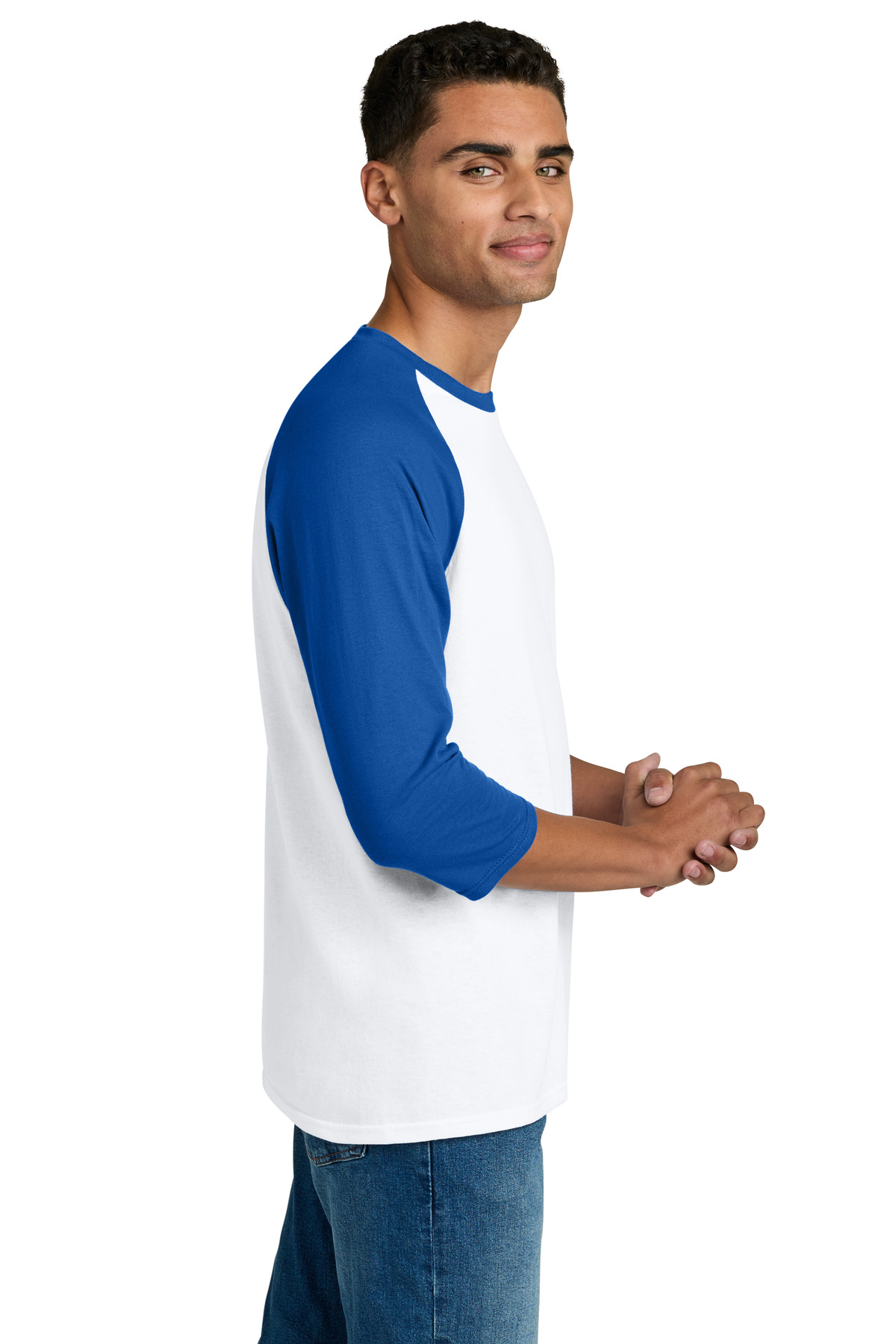 Gildan Heavy Cotton 3/4-Sleeve Raglan T-Shirt. 5700 9