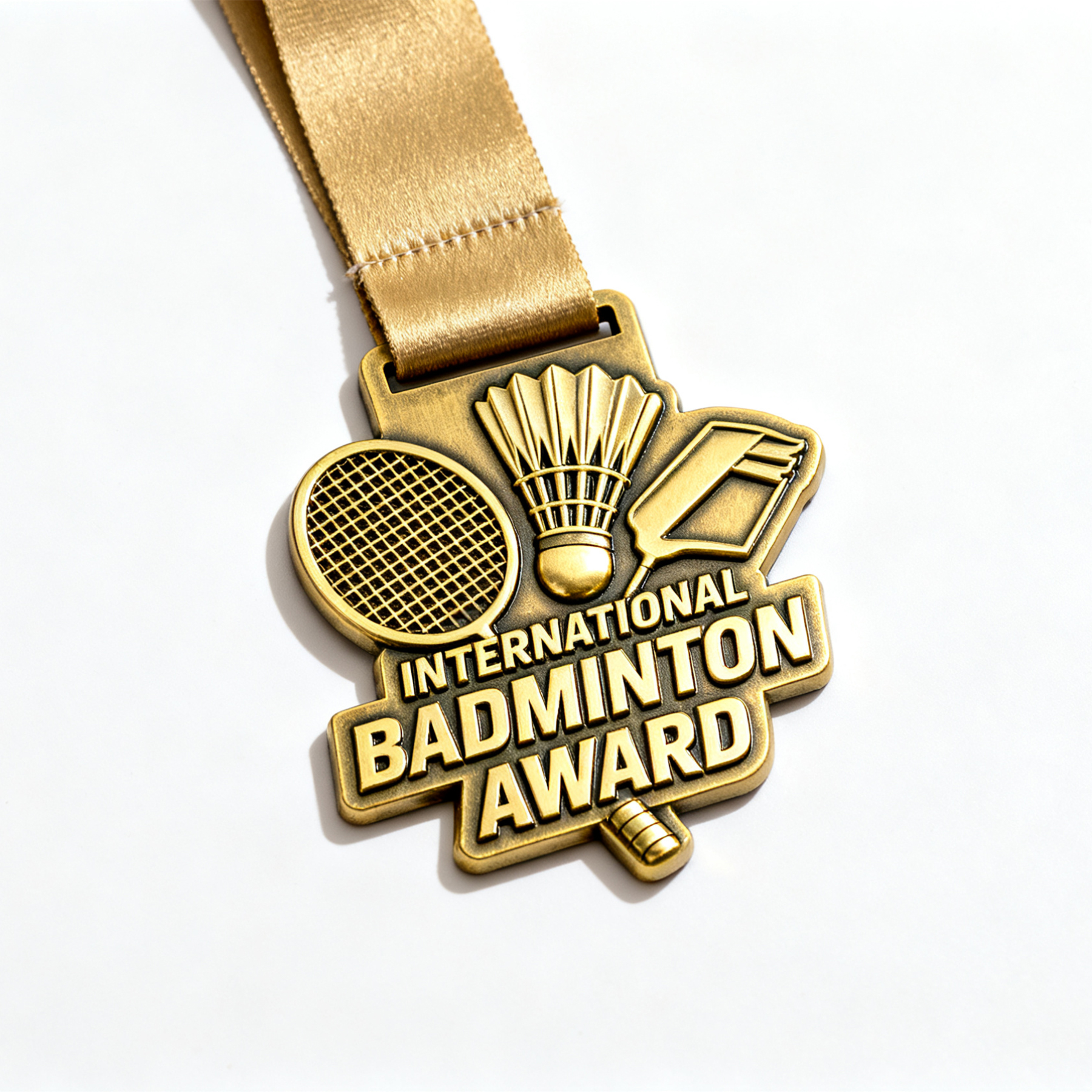 2" Custom Shape Die Struck Medal 8