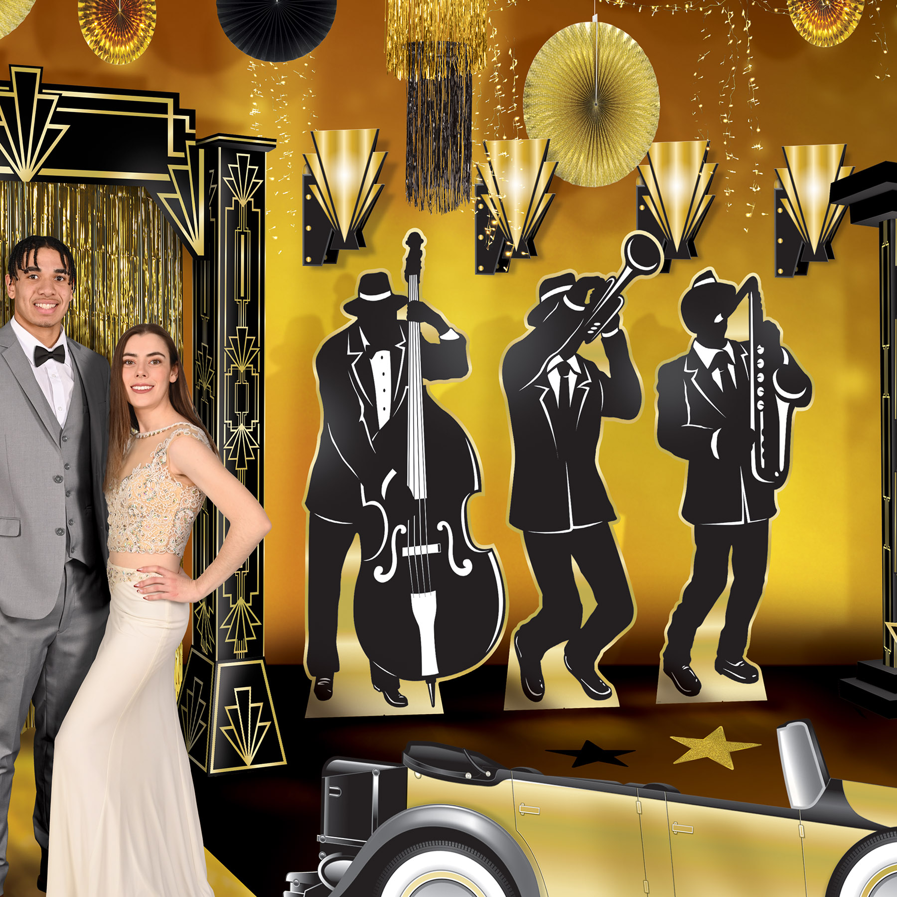 3-D Great 20's Wall Sconces 4