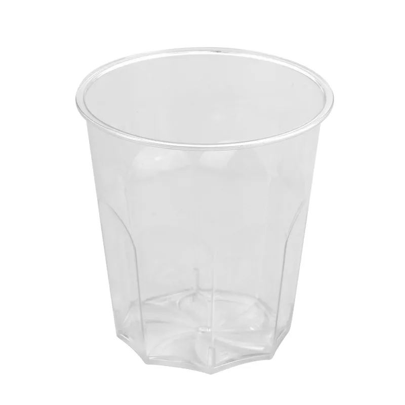 10OZ Hard Disposable Plastic Transparent Cup 5