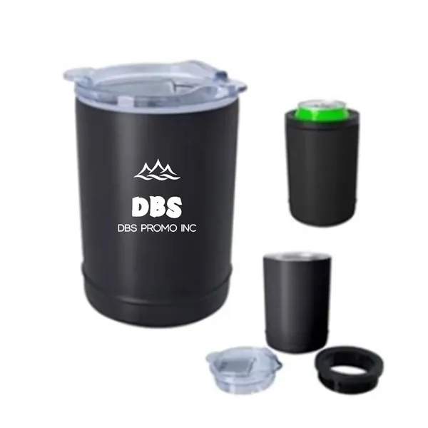 2-In-1 Copper Insulated Beverage Holder And Tumbler