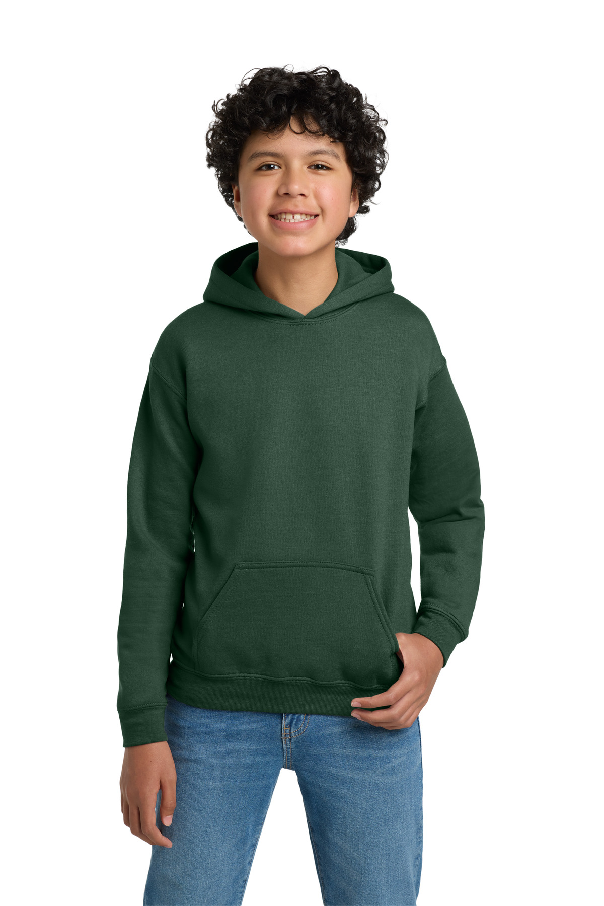 Gildan - Youth Heavy Blend Hooded Sweatshirt. 18500B 5