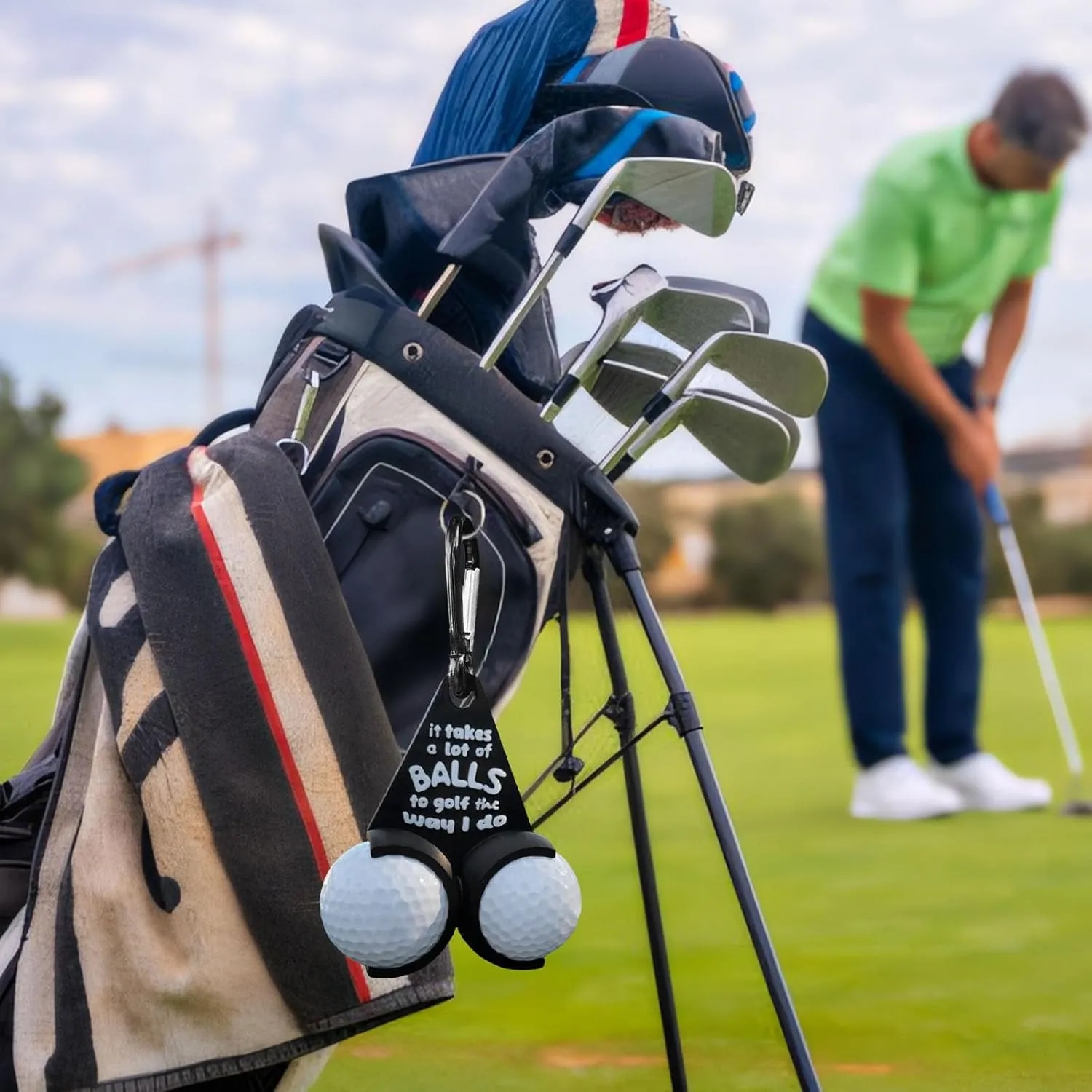 Golf Ball Holder with Clip 4