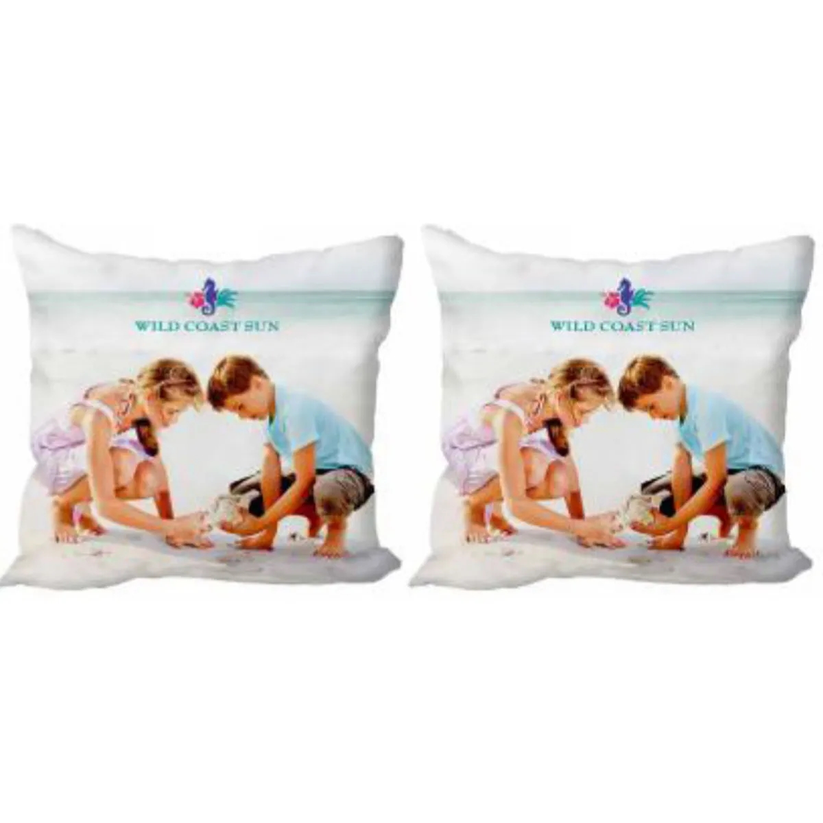 Sublimated Polyester Throw Cushion, 20x20 1