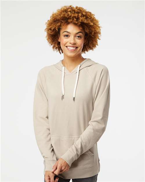 Unisex Icon Lightweight Loopback Terry Hooded Sweatshirt - SS1000 54