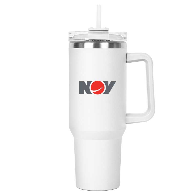 Little Hippo Mug & Straw Lid 30 oz. 4