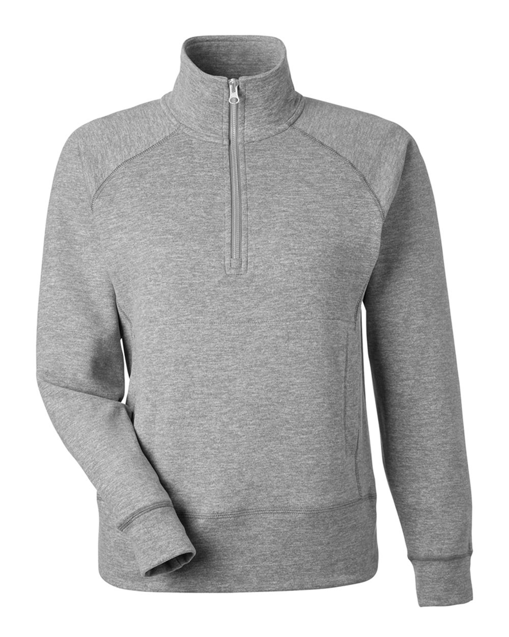 Women's Electric Fleece Quarter-Zip Sweatshirt - 8743 7
