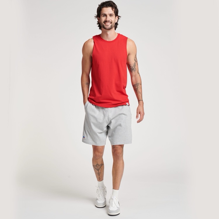 RUSSELL ATHLETIC DRI-POWER® CVC Performance Unisex Muscle T-Shirt 1