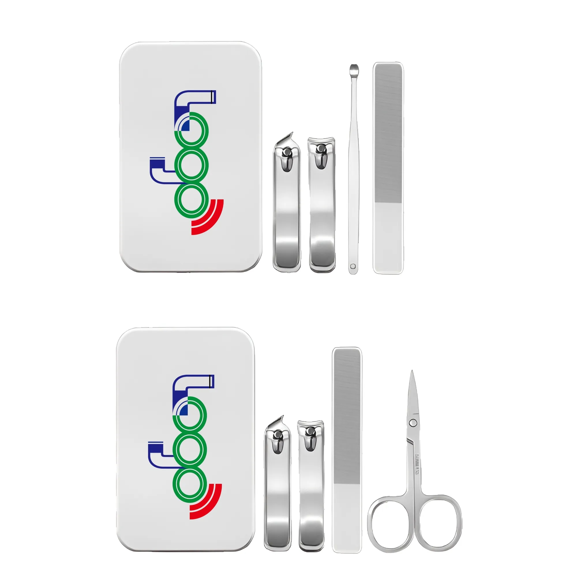 MOQ 50 PCS Stainless Steel Nail Clippers Set 2