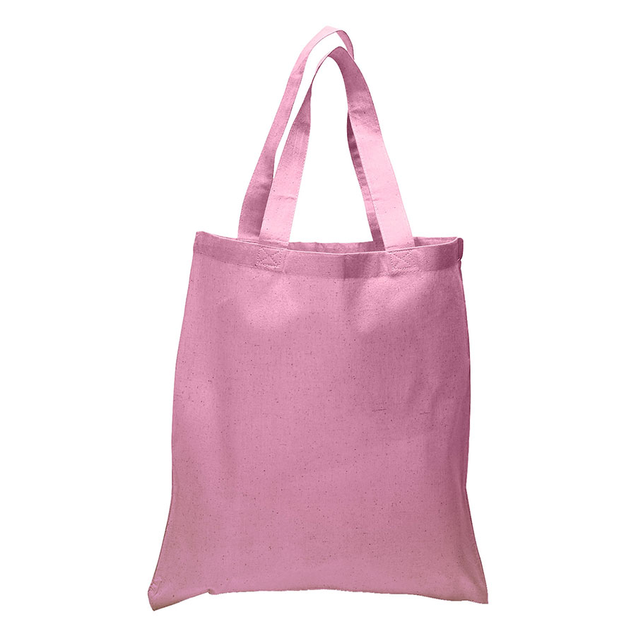 Value 6 oz Cotton Canvas Tote Bag - 15"W x 16"H x 21"Handle