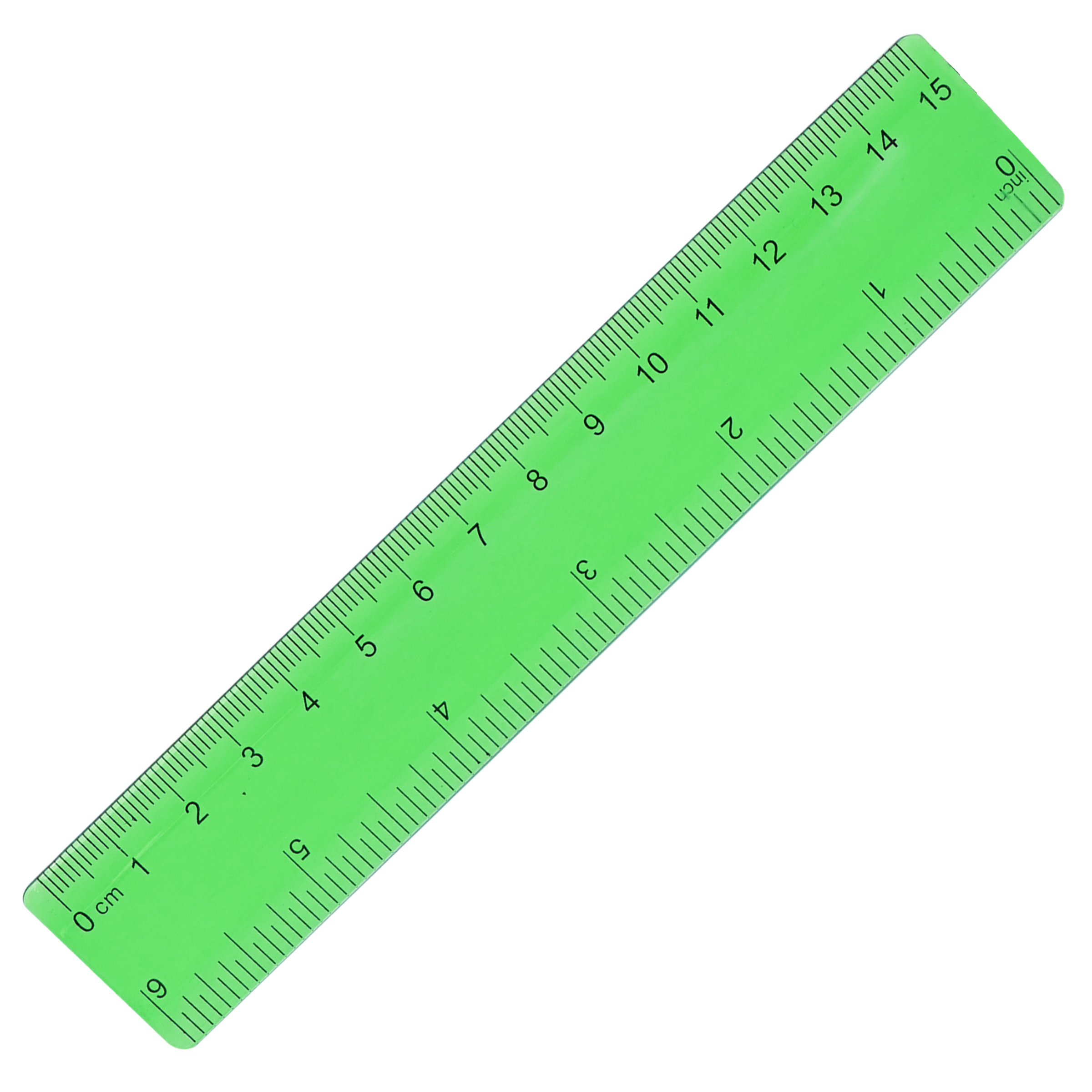 Plastic Colored Thick Transparent Rulers 4