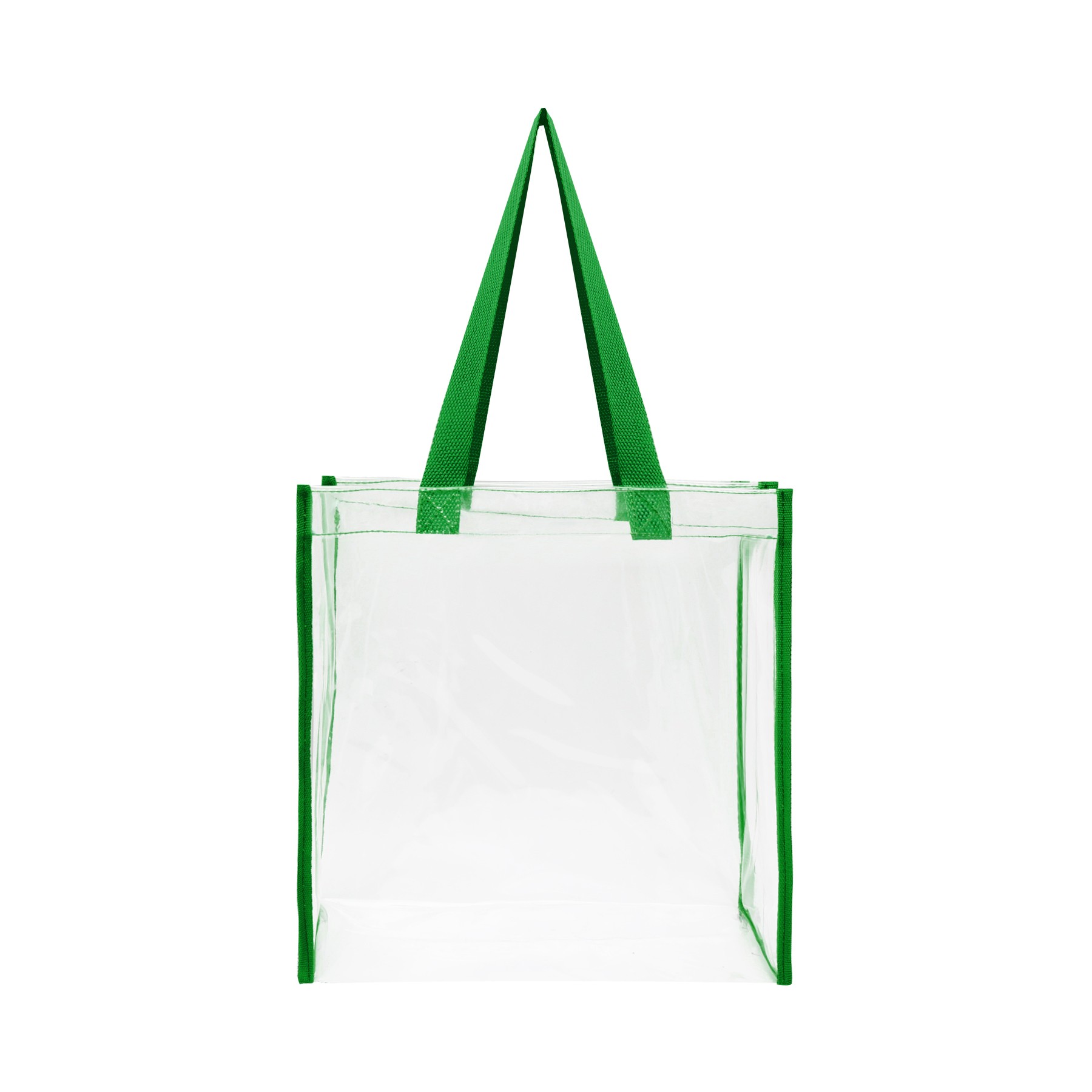 Stadium Approved Clear Transparent Pvc Tote Bag (12"X12"X6") 16