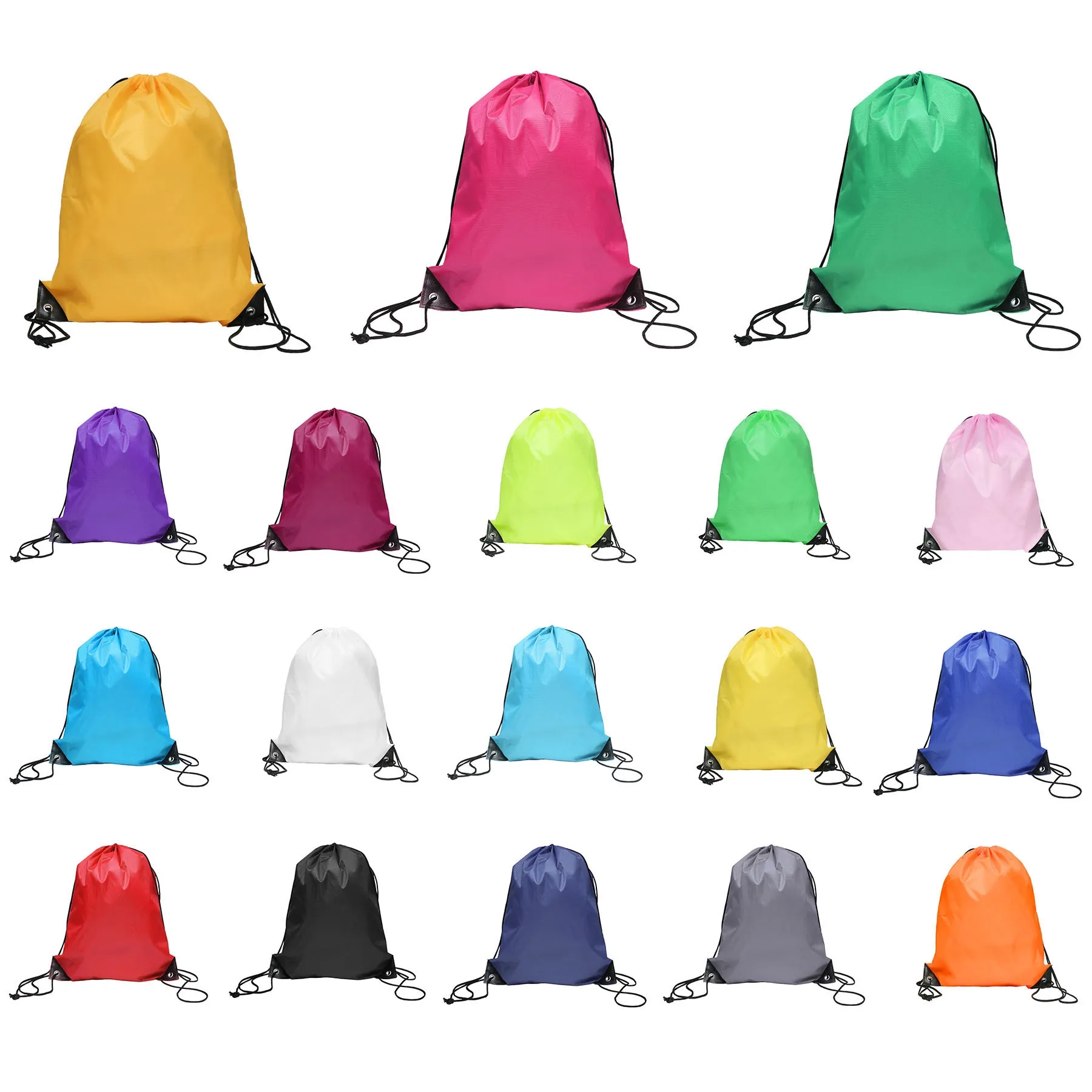 Folding Sport Backpack Drawstring Bag 2