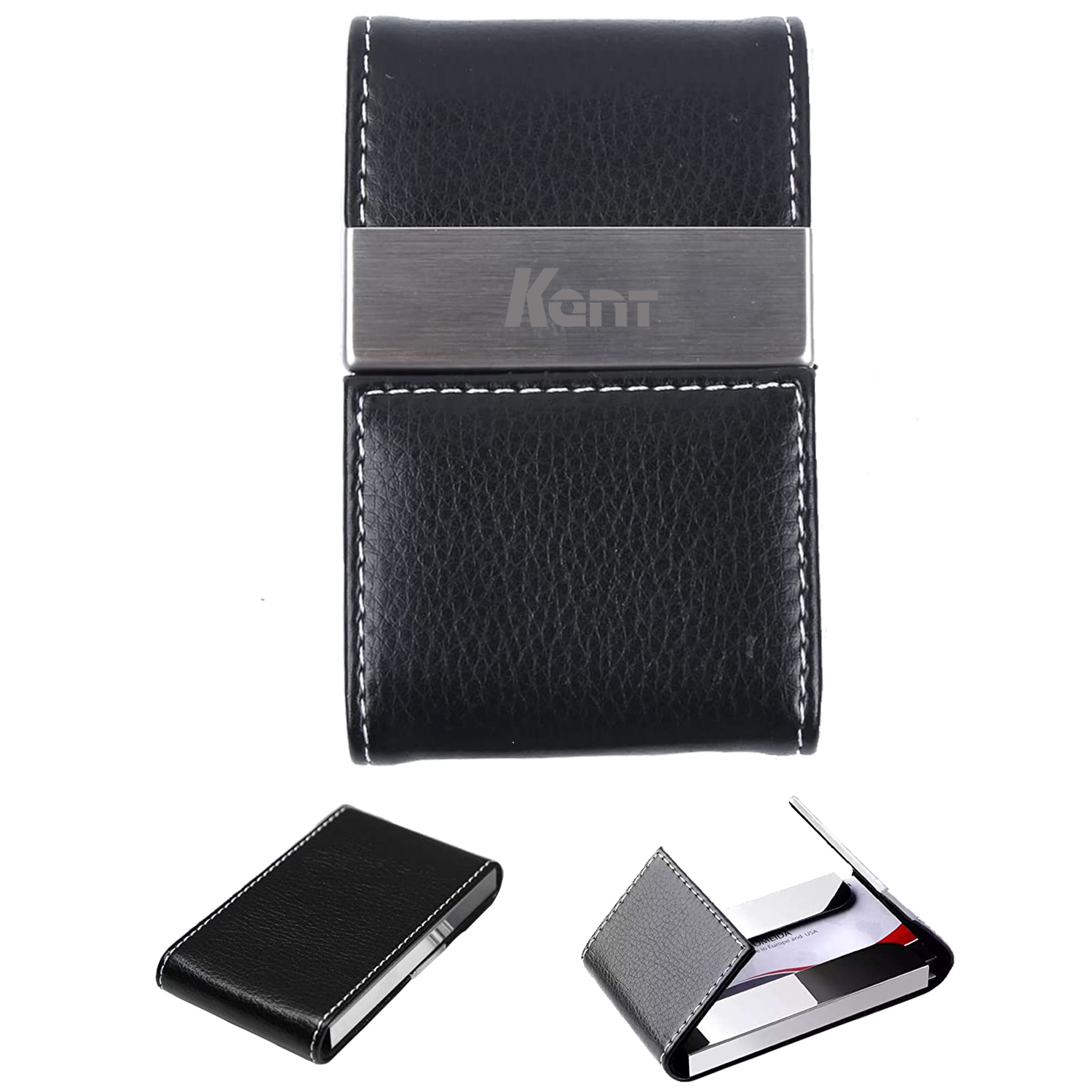 Double Open Business Card Case 1