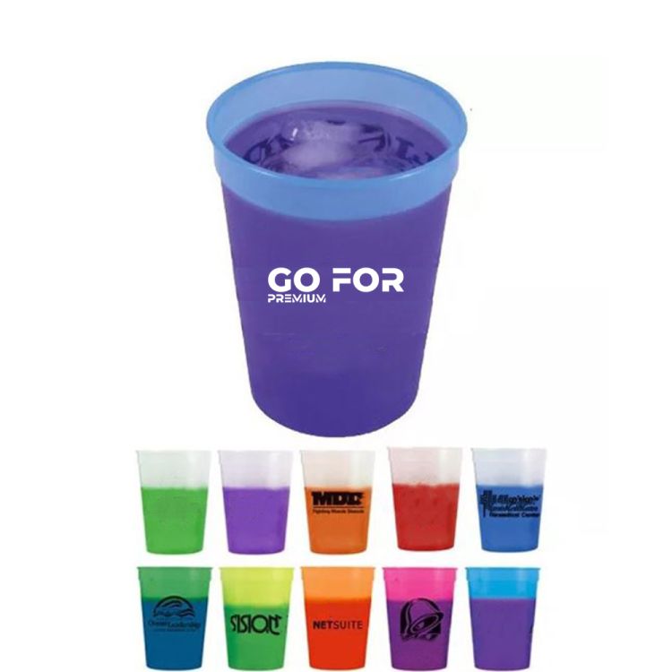12 Oz Durable Color Changing Mood Stadium Cup 2
