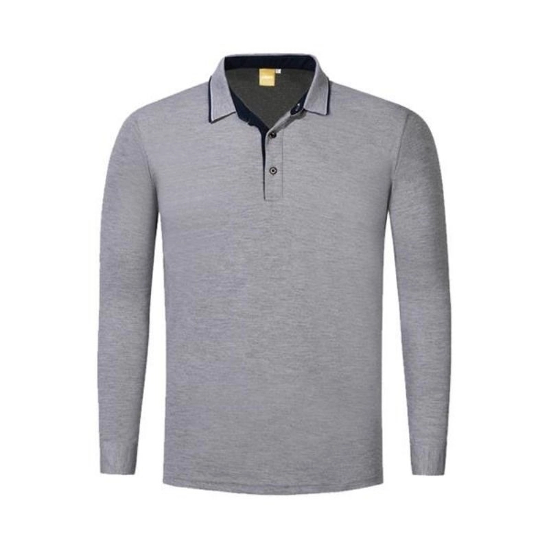 Long Sleeve Polo T-Shirt 6