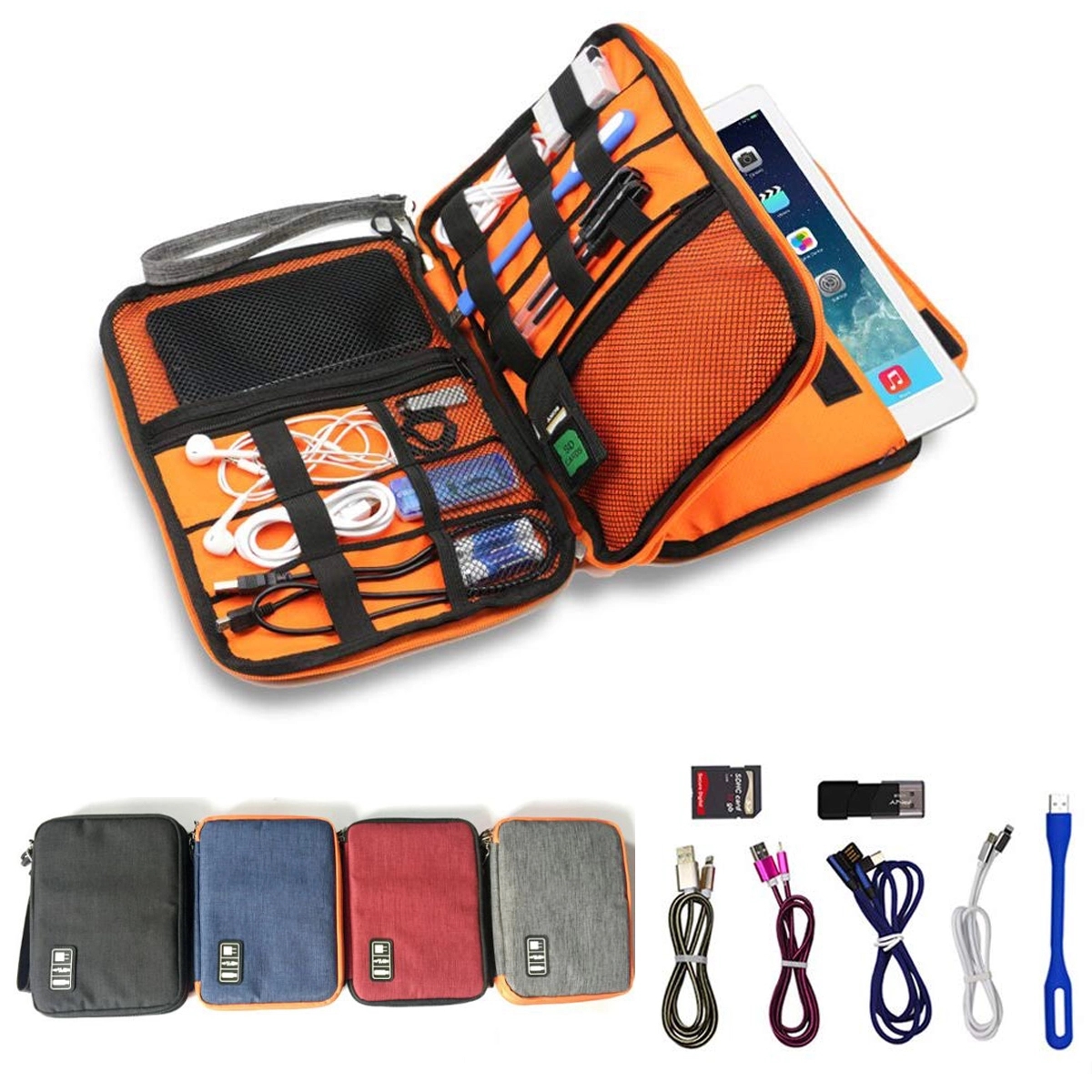 Travel Gear Carry Bag Cable Organizer 1