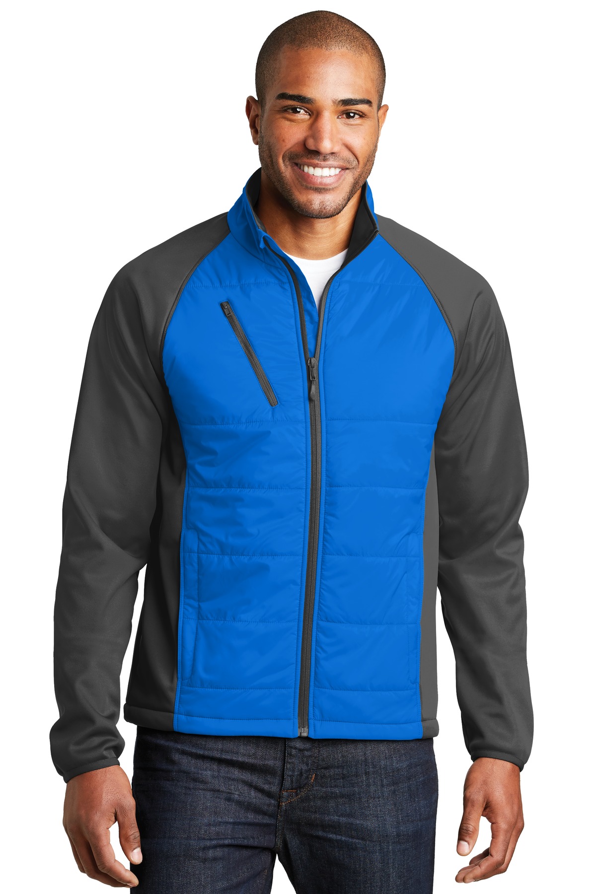Port Authority Hybrid Soft Shell Jacket. J787 8