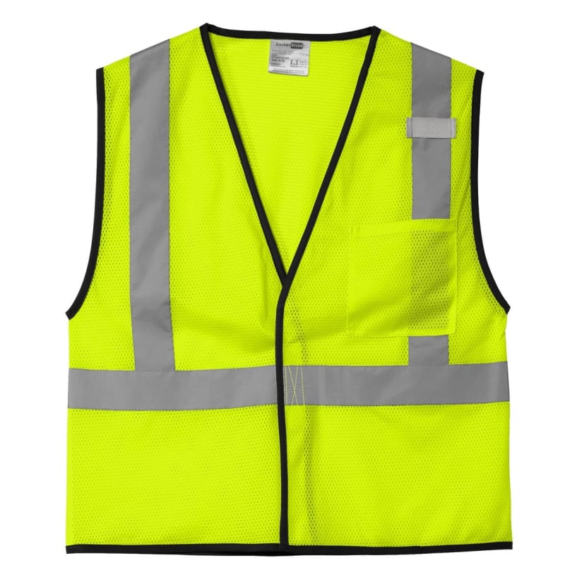CornerStone ANSI 107 Class 2 Economy Mesh One-Pocket Vest. 15