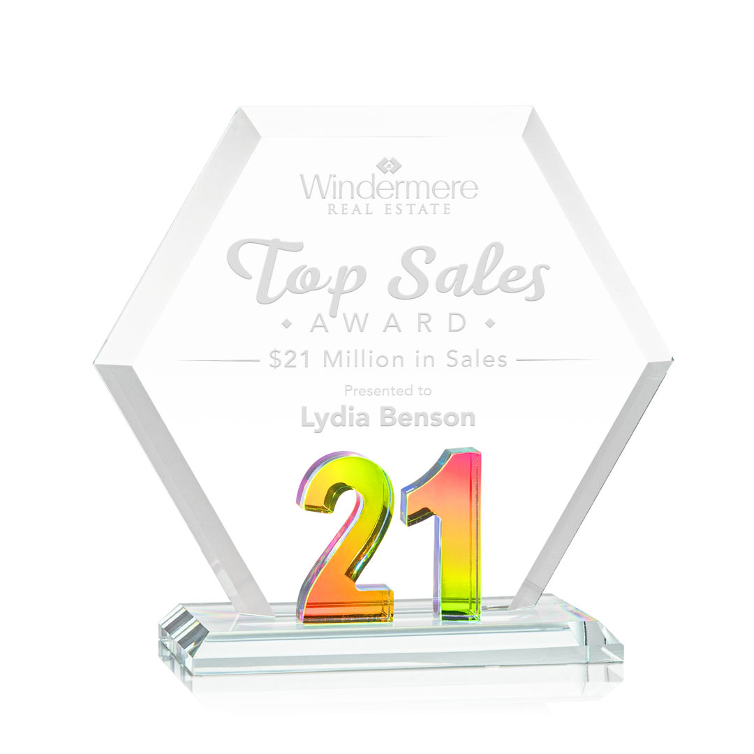 Riviera Milestone Award - Prismatic 14