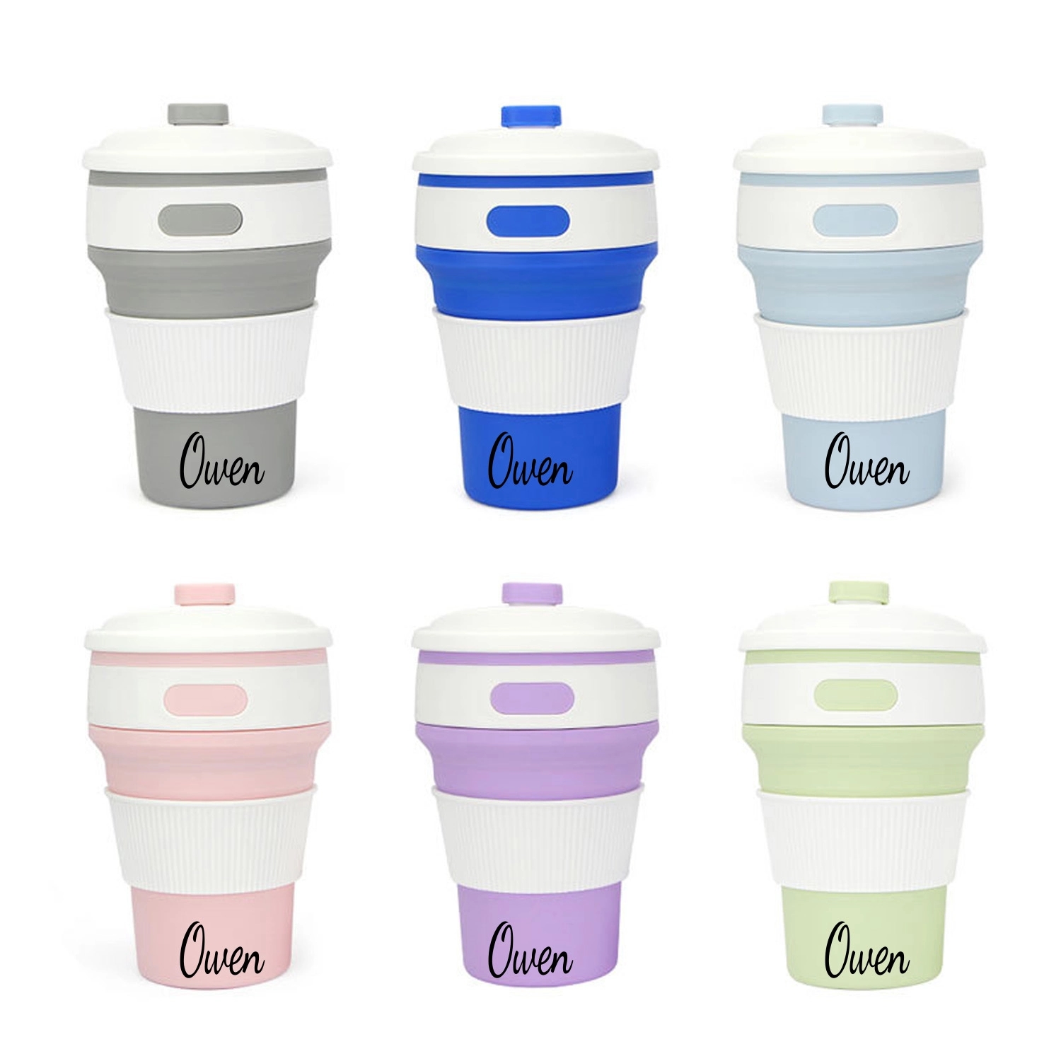 350Ml Silicone Travel Folding Cup 2