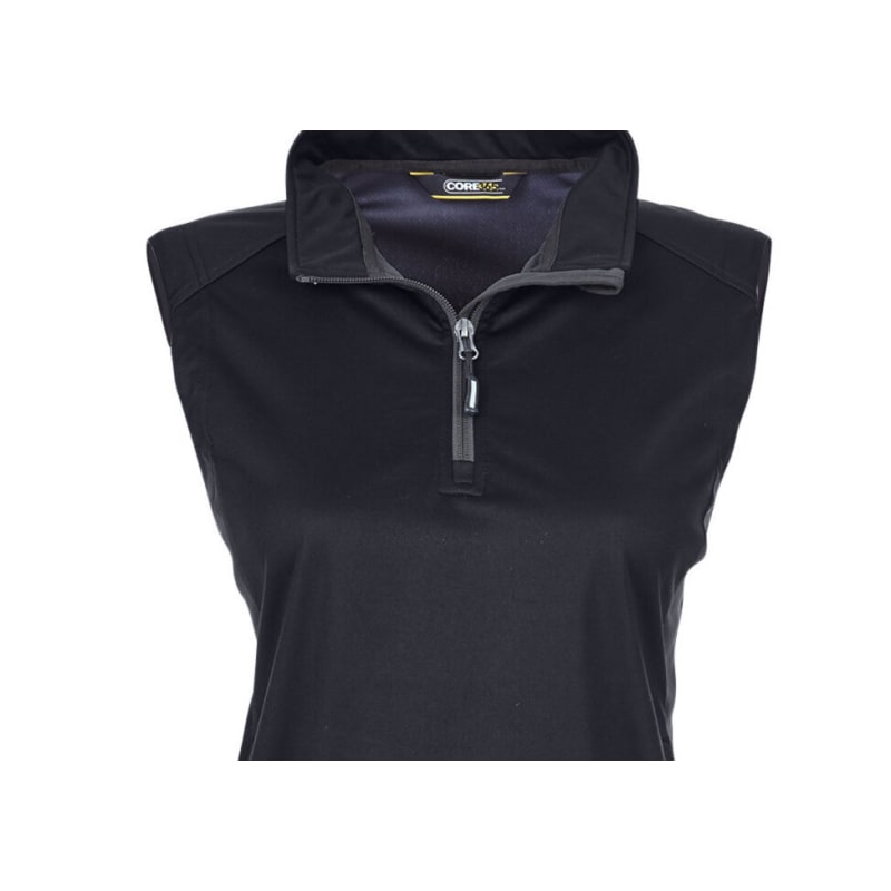 CORE365 Ladies' Techno Lite Three-Layer Knit Tech-Shell Quarter-Zip Vest 5