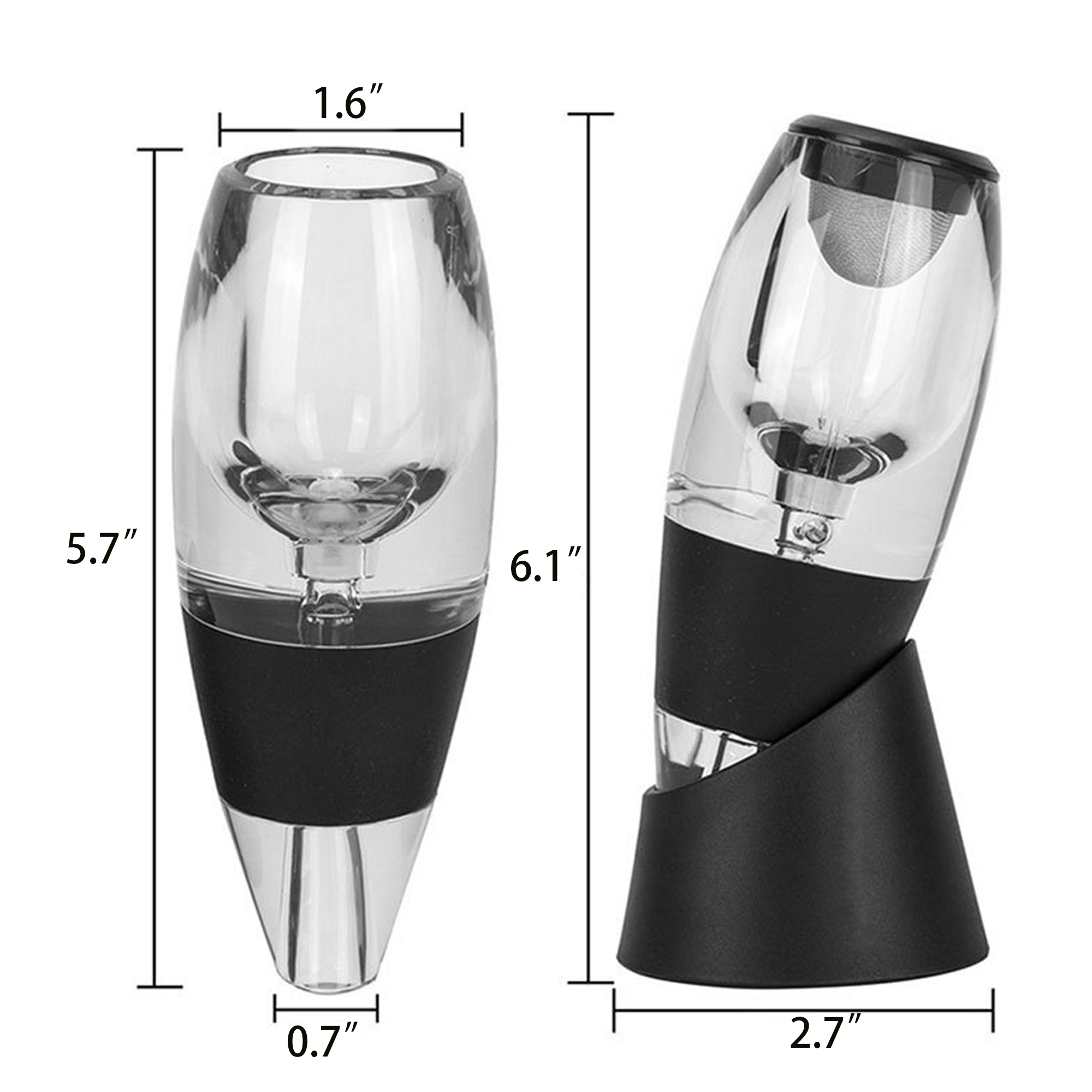 Wine Aerator Magic Decanter With Stand 2