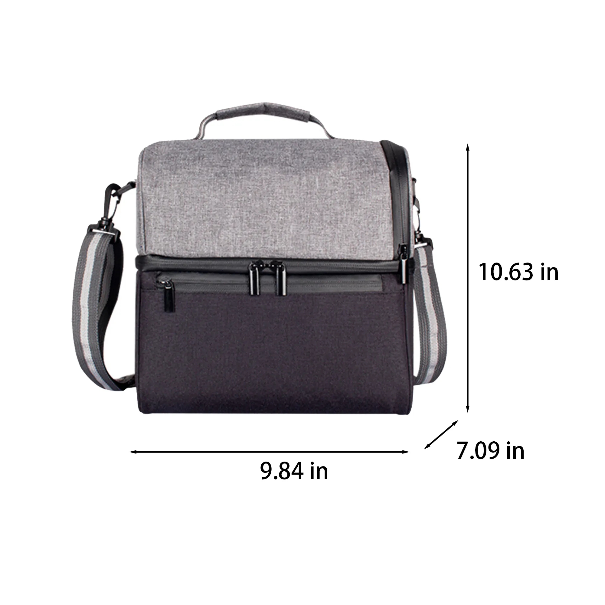 Insulated Double-Layer Outdoor Picnic Bag 6
