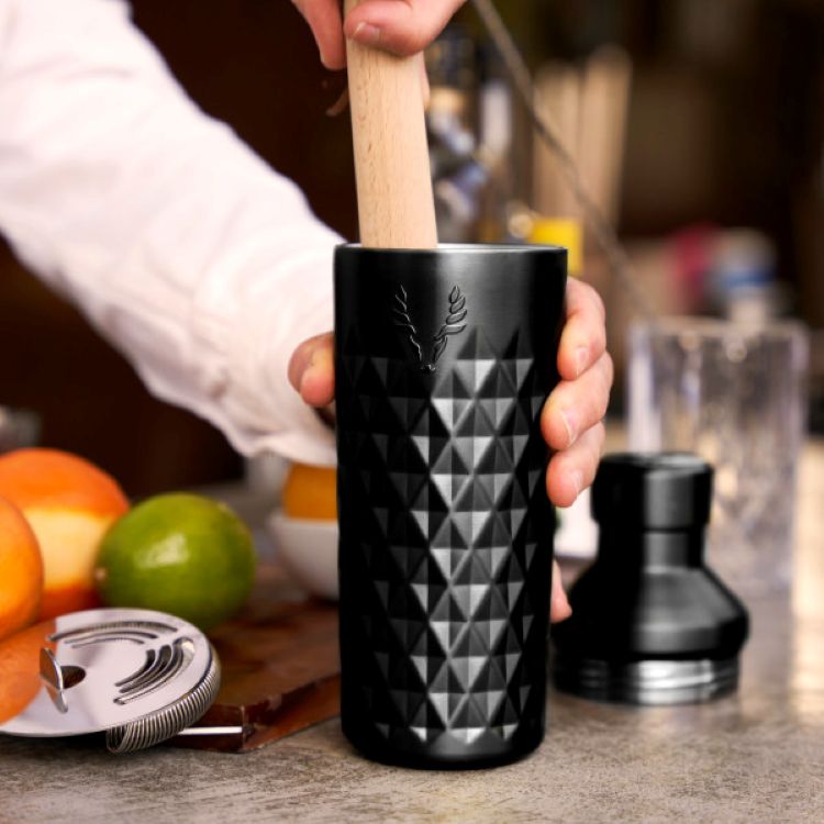 Viski® Paragon Stainless Steel Cocktail Shaker 12