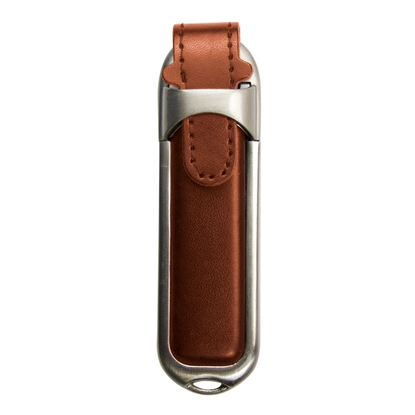 Leather Flip USB Flash Drive 2.0 4