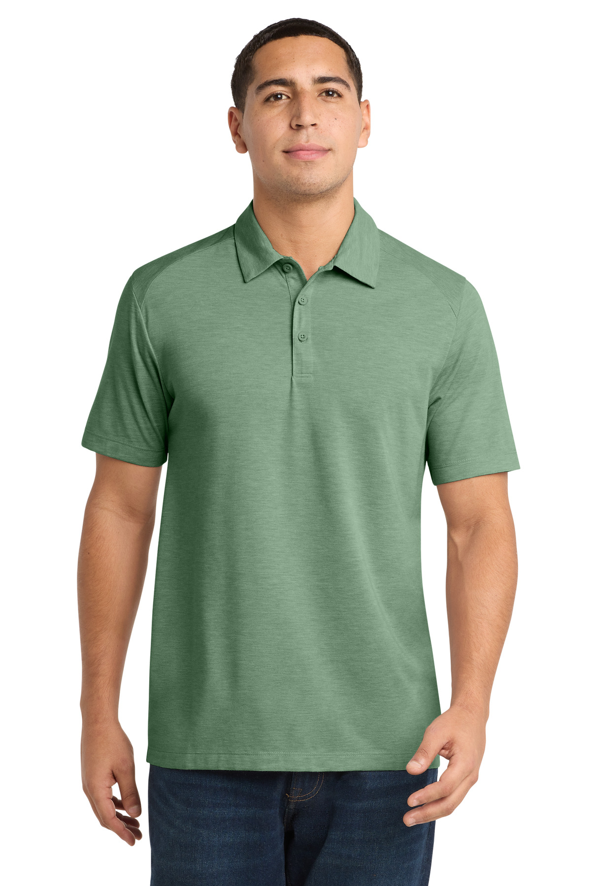 Sport-Tek PosiCharge Tri-Blend Wicking Polo. ST405 22
