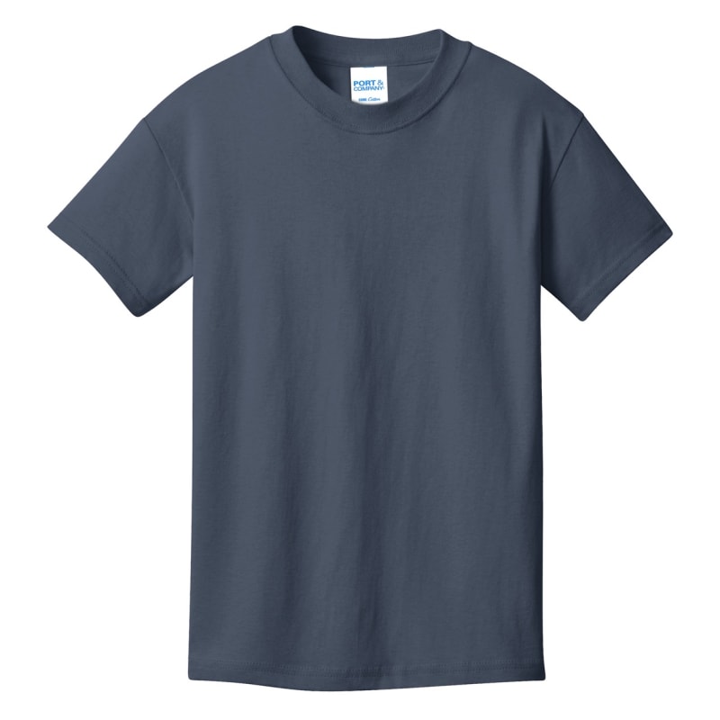 Port & Company - Youth Core Cotton Tee. 152