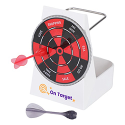 Bullseye Dart Game & Pen Holder 13
