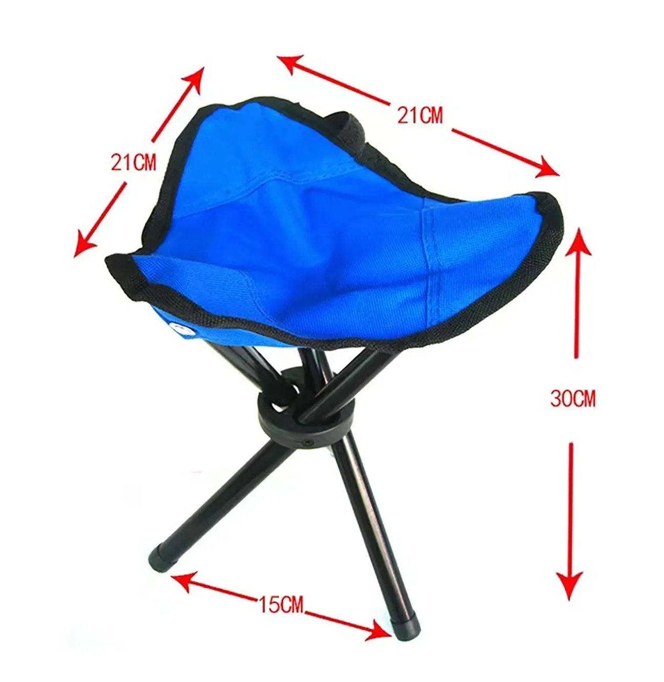 Outdoor Folding Tripod Stool 8