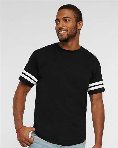 Unisex Football Fine Jersey Tee - 6937 42