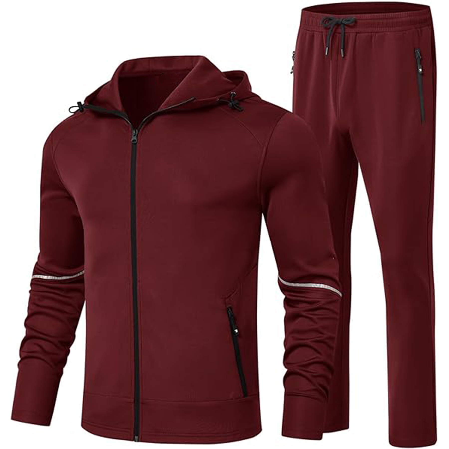 Men Running Sport Tracksuits Set 5